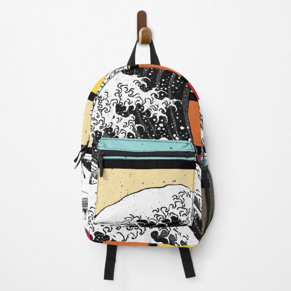 Item preview, Great Wave off Kanagawa Retro Vintage designed and sold by ind3finite.