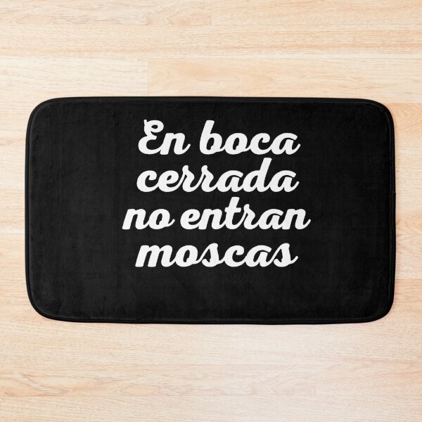 Item preview, En boca cerrada no entran moscas designed and sold by Rustic Valley Studio.