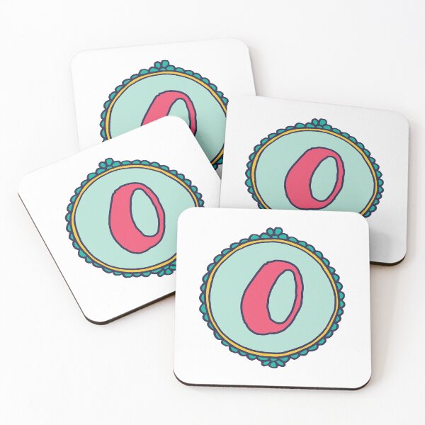 Item preview, IN015-O Letter O Monogram  designed and sold by DuckyRubin.