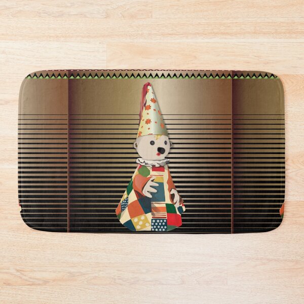 Item preview, Puppeteer colorful with strips gold background (our lovely Baqlaz) designed and sold by Nobiya.