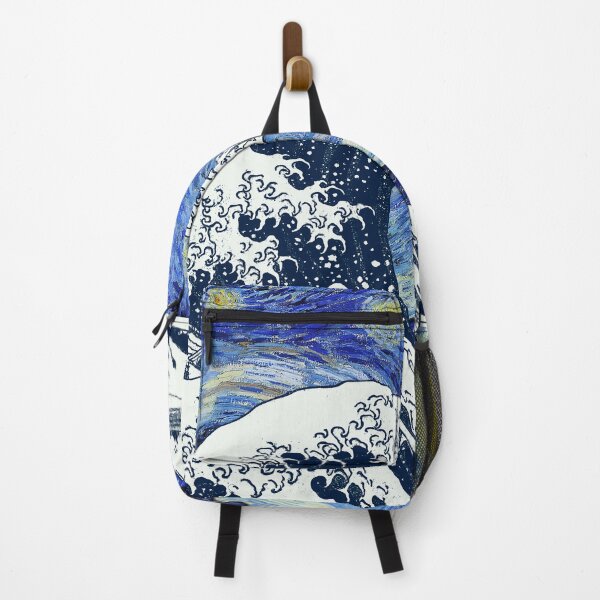 Item preview, Great Wave off Kanagawa Starry Night designed and sold by ind3finite.