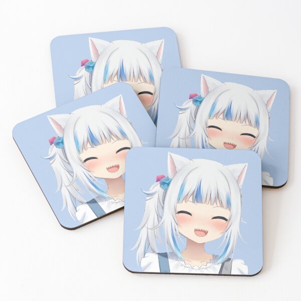 Item preview, Gawr Gura Cat Smile - Hololive #CatShark designed and sold by OshiOki.