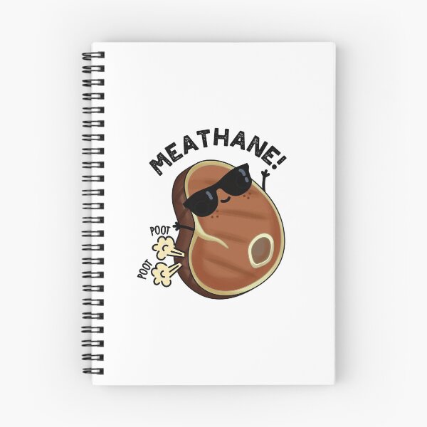 Item preview, Meathane Funny Farting Meat Puns  designed and sold by punnybone.