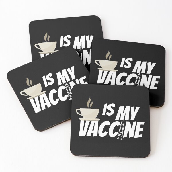 Item preview, Coffee is my vaccine designed and sold by PhotoPrise.