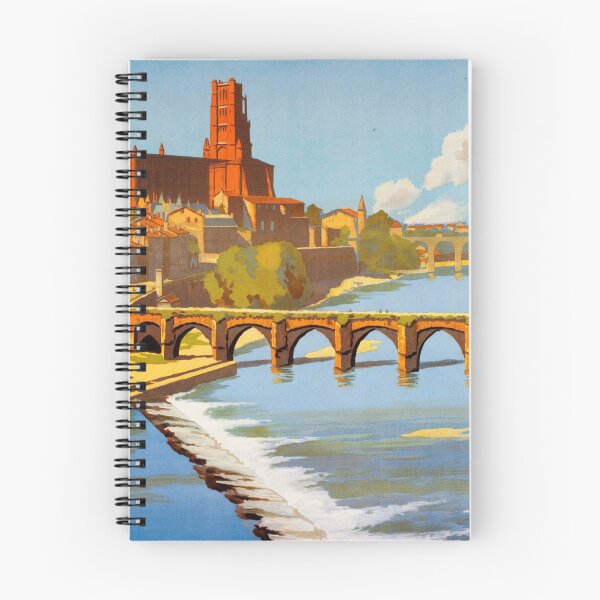 Item preview, Albi, French Travel Poster designed and sold by paulrommer.