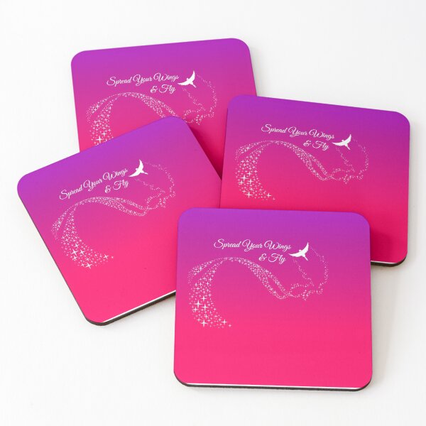 Item preview, Spread your wings and Fly through the Sky (sunset pink) designed and sold by MystixJack.