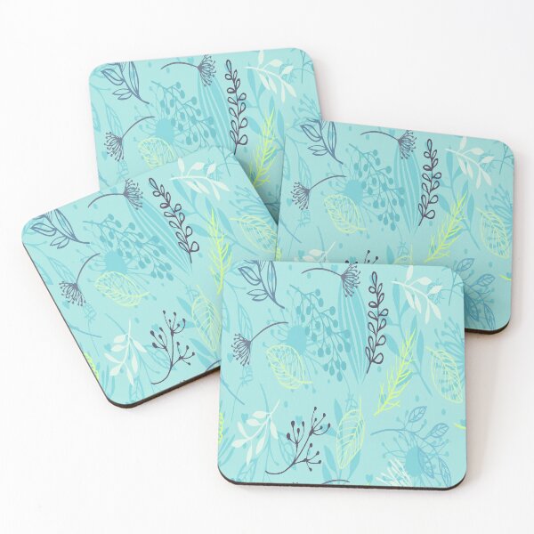 Item preview, floral bleu natural design Simple designed and sold by Catana Design.