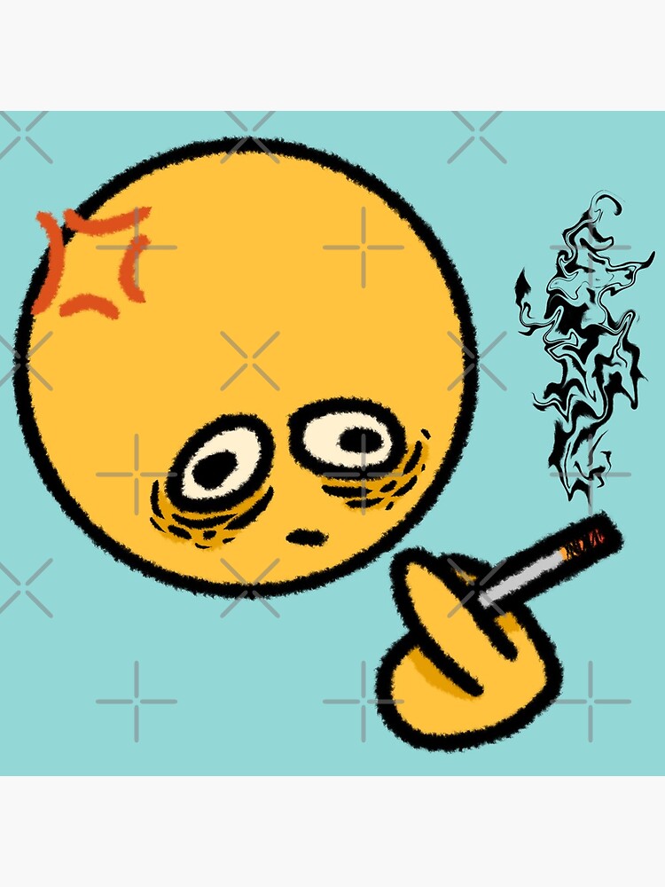 Sad cursed emoji | Greeting Card