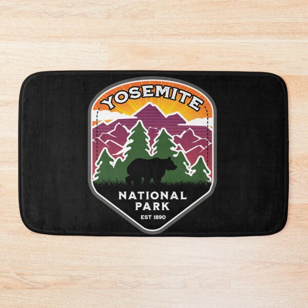 Item preview, Retro Yosemite National Park Hiking Camping Tshirt designed and sold by Clavitaps.