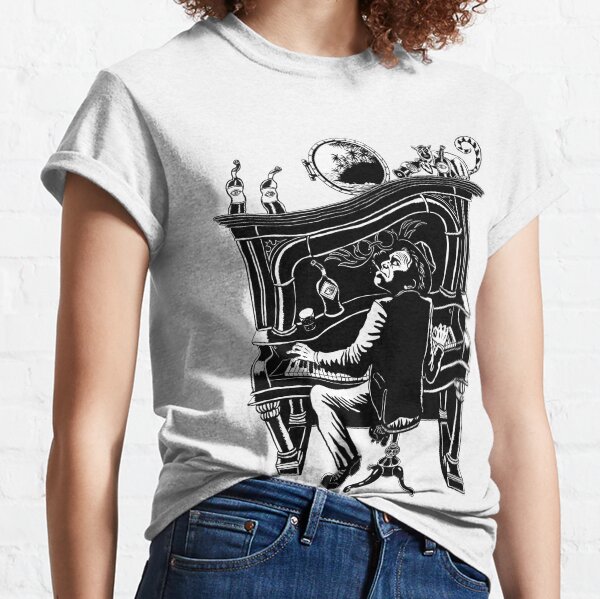 Tom-Waits-The-Piano-Has-Been-Drinking Classic T-Shirt