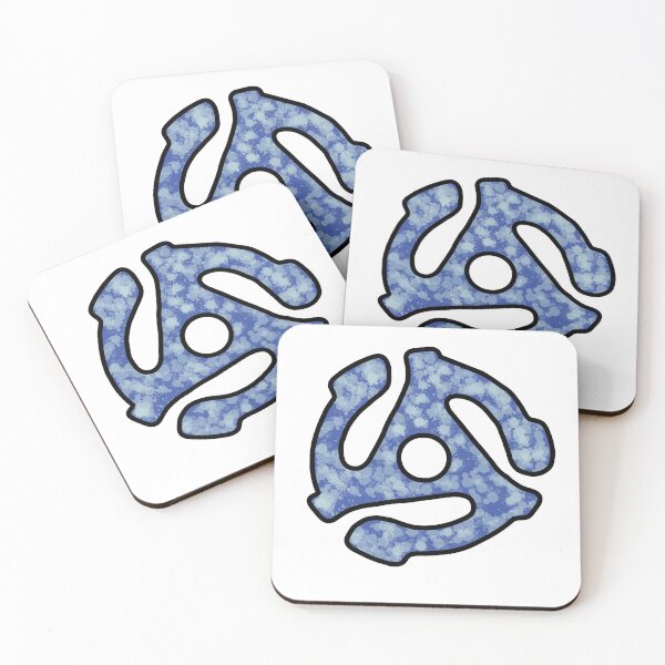 Item preview,  Adaptor for Vinyl Records - blue designed and sold by 10pmCreations.