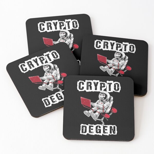 Item preview, Crypto Degenerate. Cryptocurrency Gift. Bitcoin Crypto Trader designed and sold by BitcoinBros.
