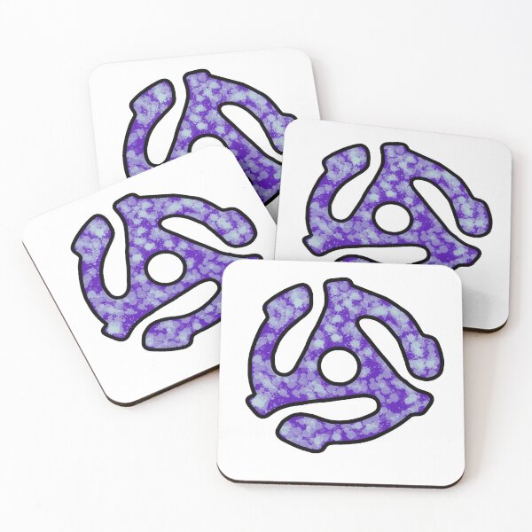 Item preview, Adaptor for Vinyl Records - purple designed and sold by 10pmCreations.