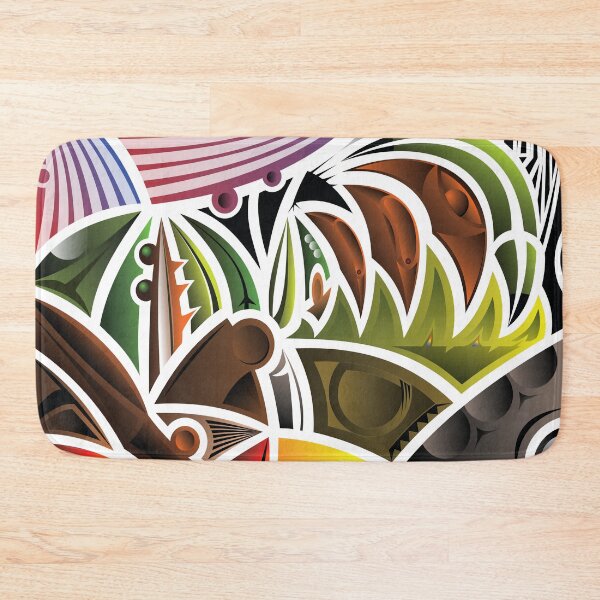 Item preview, ABSTRACT-PAINTING by Bruce Ashman Baker designed and sold by Bruce ALMIGHTY Baker.