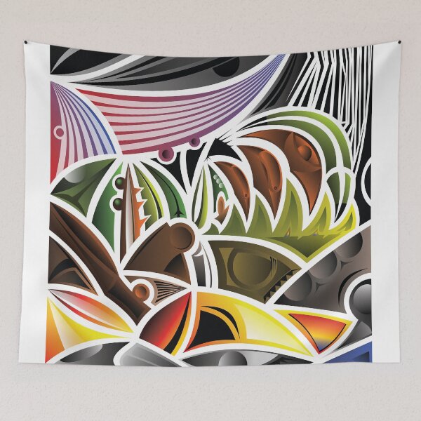 Item preview, ABSTRACT-PAINTING by Bruce Ashman Baker designed and sold by Bruce ALMIGHTY Baker.