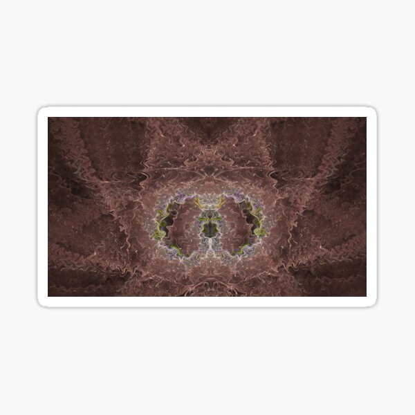 abstract pink water Sticker