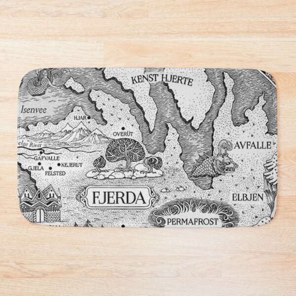 Item preview, Grishaverse Map designed and sold by FanArtzz.