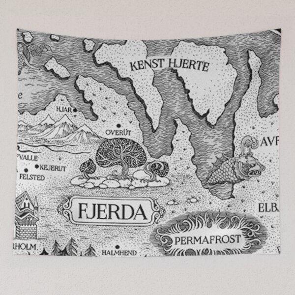 Item preview, Grishaverse Map designed and sold by FanArtzz.