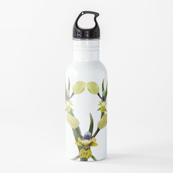 Yellow Donkey Orchid Trio Water Bottle