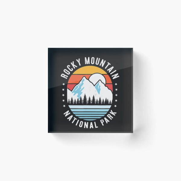 Item preview, Rocky Mountain National Park Retro Hiking Funny Tshirt designed and sold by Clavitaps.