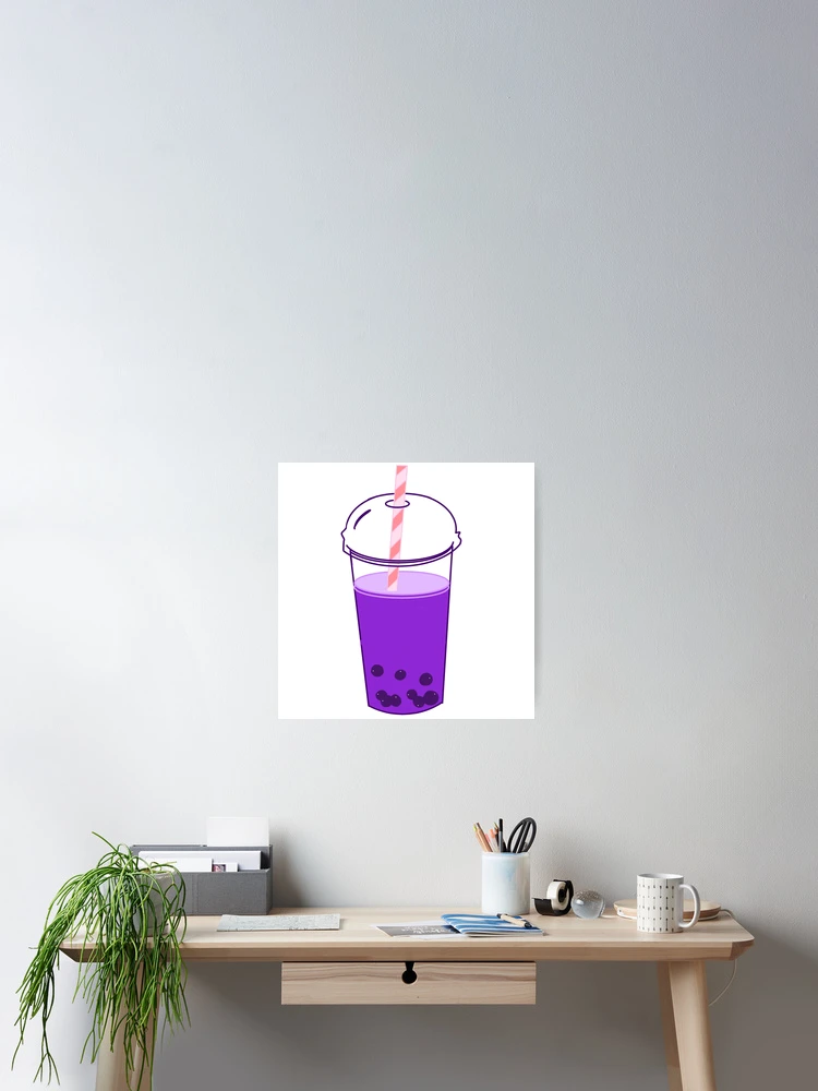 Thumbnail 2 of 3, Poster, Boba designed and sold by Cute Bunny.