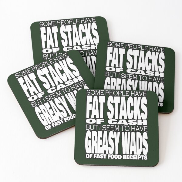 Item preview, Stacks of Cash and Greasy Receipts designed and sold by AbsurdlyEpic.