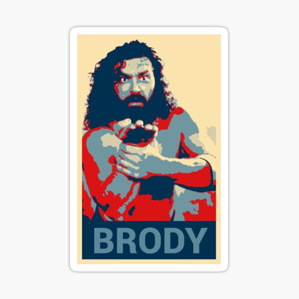 bruiser brody Sticker