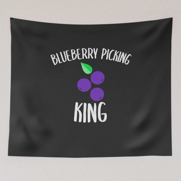 Item preview, Blueberry Picking King Fruit Picking Gift designed and sold by EricJP.