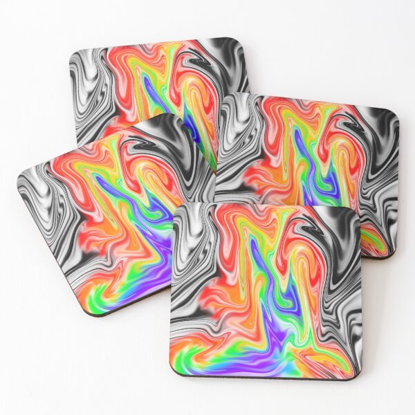 Item preview, Abstract LGBTQIA Ally Flag designed and sold by Zeons-Art.
