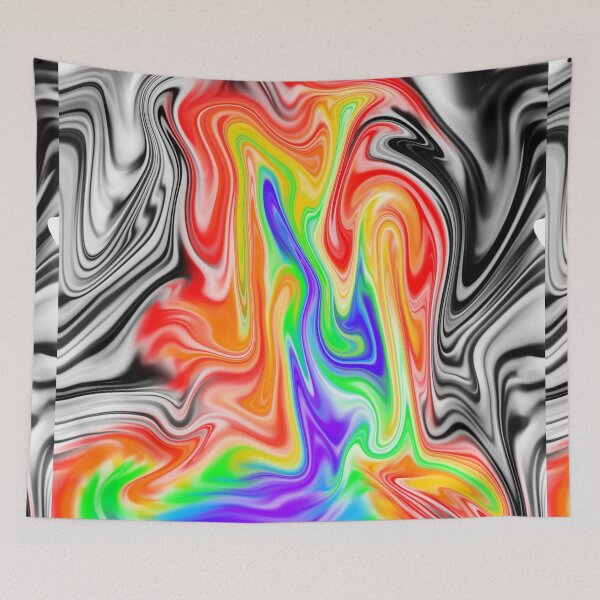 Item preview, Abstract LGBTQIA Ally Flag designed and sold by Zeons-Art.