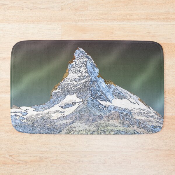 Item preview, Matterhorn Aurora Borealis Artwork designed and sold by janraydesigns.