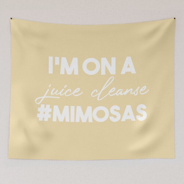 Item preview, I'm On A juice Cleanse Mimosas designed and sold by KeekStudio.