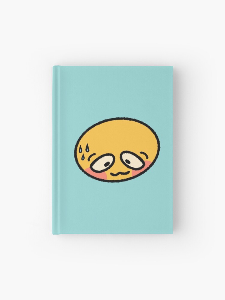 Blushing cursed emoji Sticker for Sale by Shred-Lettuce