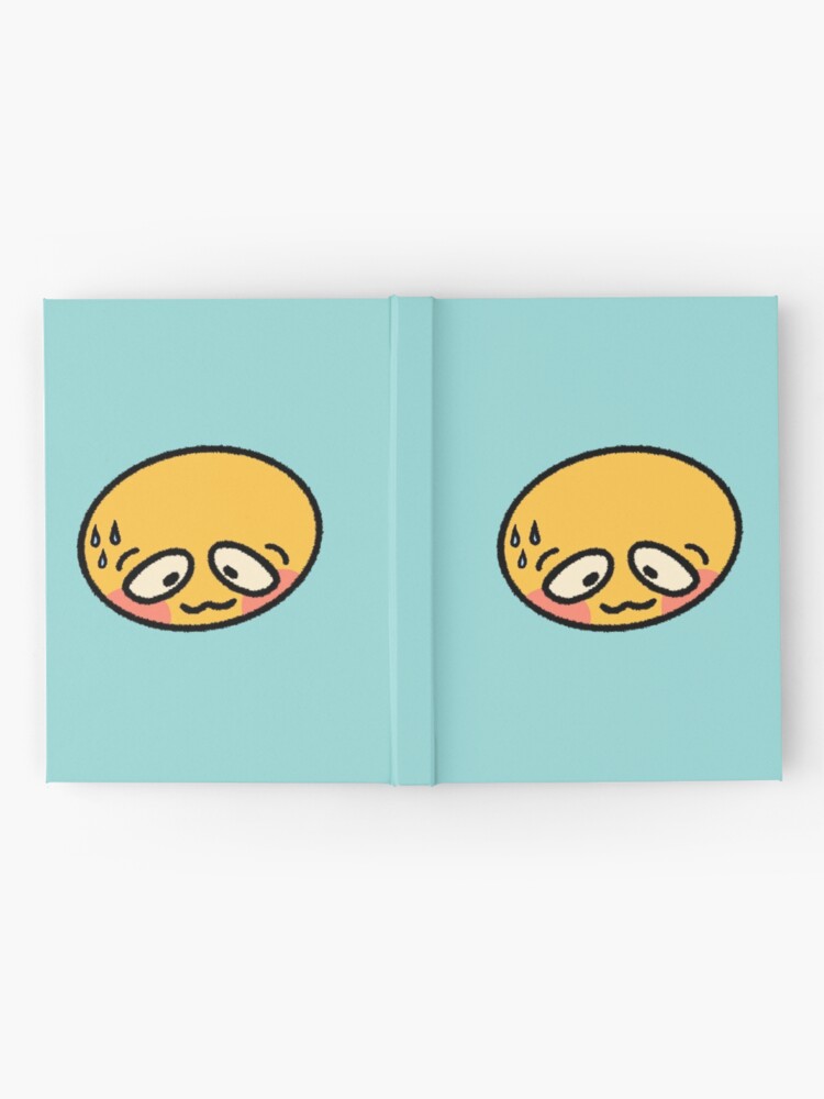 Blushing cursed emoji Sticker for Sale by Shred-Lettuce