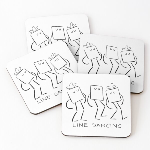 Item preview, Line Dance Cartoon designed and sold by line-on-line.