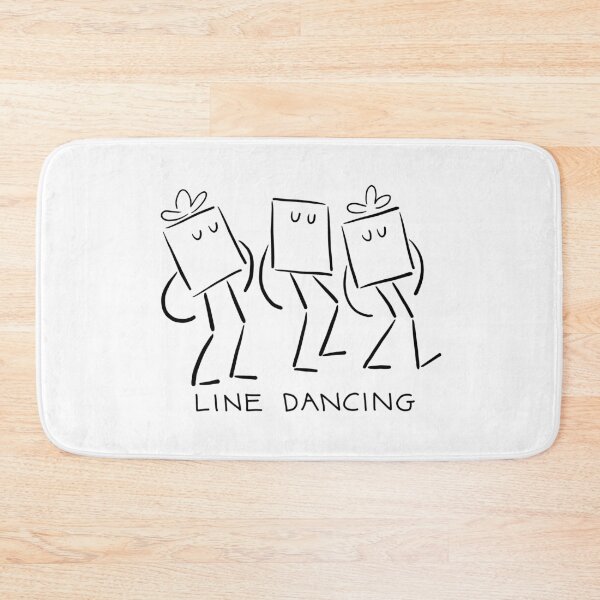 Artikelvorschau, Line Dance Cartoon entworfen und verkauft von line-on-line.