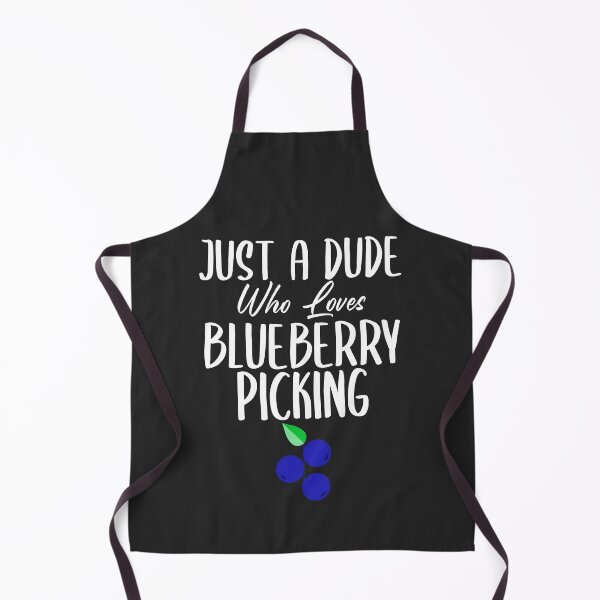 Item preview, Just A Dude Who Loves Blueberry Picking Fruit Picking Gift designed and sold by EricJP.
