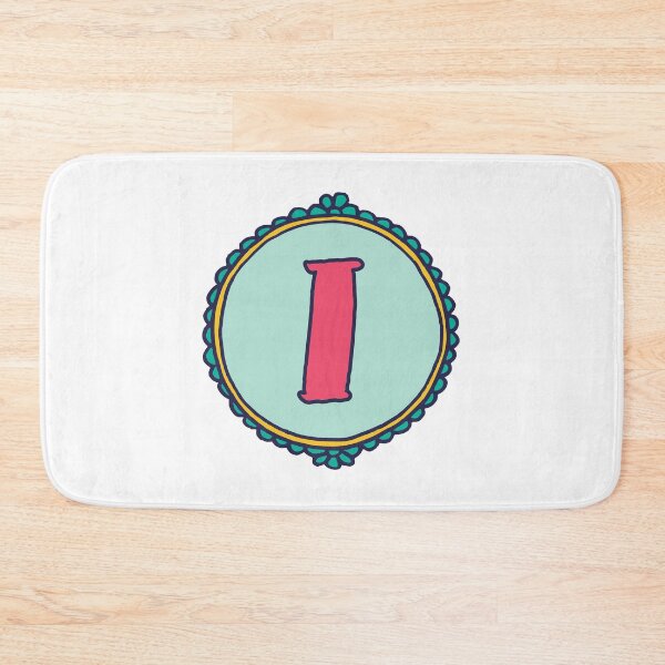 Item preview, IN015-I Letter I Monogram  designed and sold by DuckyRubin.