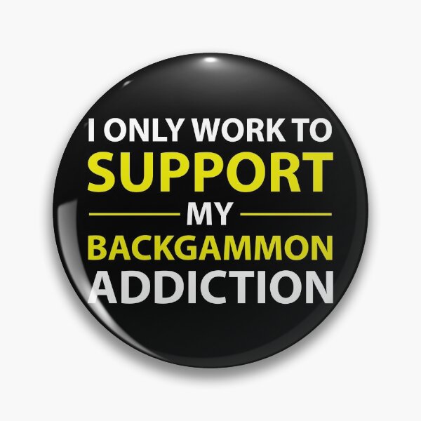 Item preview, Backgammon Player Board Game Funny Sayings Gift designed and sold by CuteDesigns1.