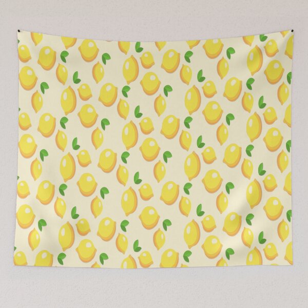 Item preview, cute lemon fruit pattern  designed and sold by Christeena-.