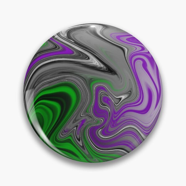 AroAce Abstract Pride Flag Pin