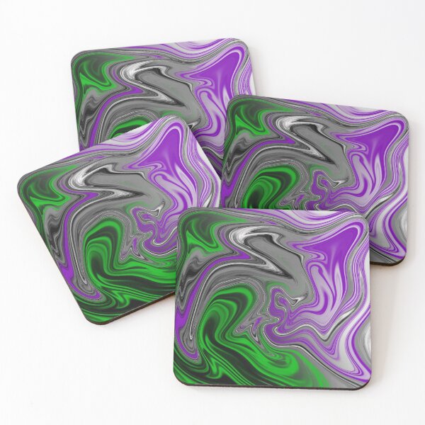 Item preview, AroAce Abstract Pride Flag designed and sold by Zeons-Art.