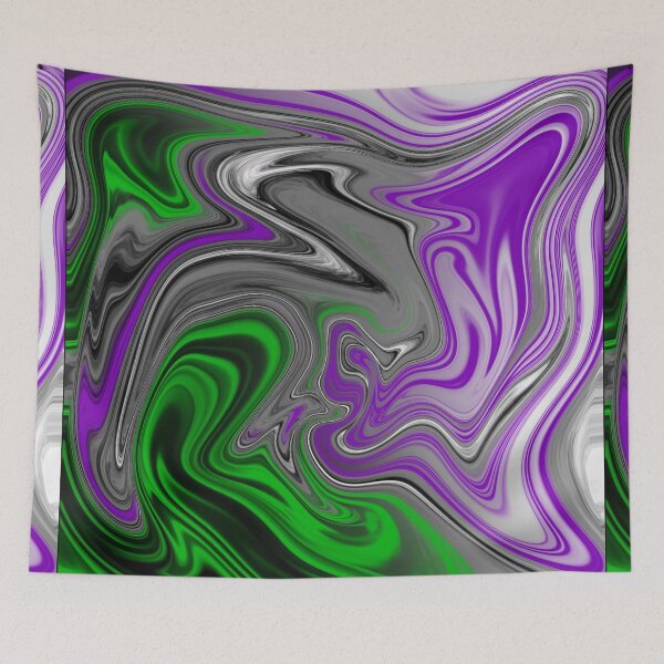 Item preview, AroAce Abstract Pride Flag designed and sold by Zeons-Art.