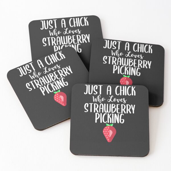 Item preview, Just A Chick Who Loves Strawberry Picking Fruit Picking Gift designed and sold by EricJP.