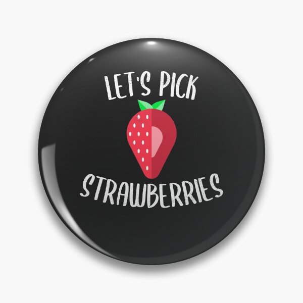 Item preview, Let's Pick Strawberries Fruit Picking Gift designed and sold by EricJP.