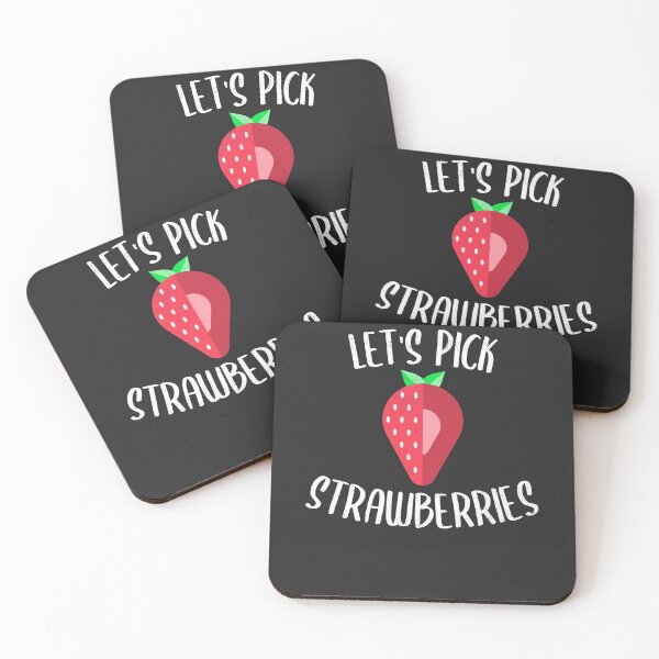 Item preview, Let's Pick Strawberries Fruit Picking Gift designed and sold by EricJP.