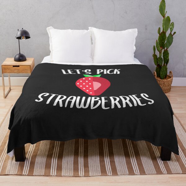 Item preview, Let's Pick Strawberries Fruit Picking Gift designed and sold by EricJP.
