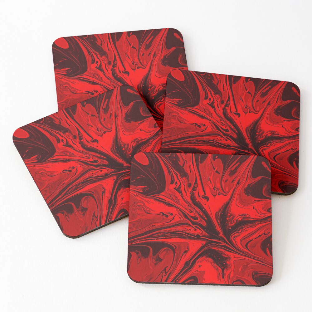 Aperçu de l'œuvre Dessous de verre (lot de 4) créée et vendue par Patternsonly.