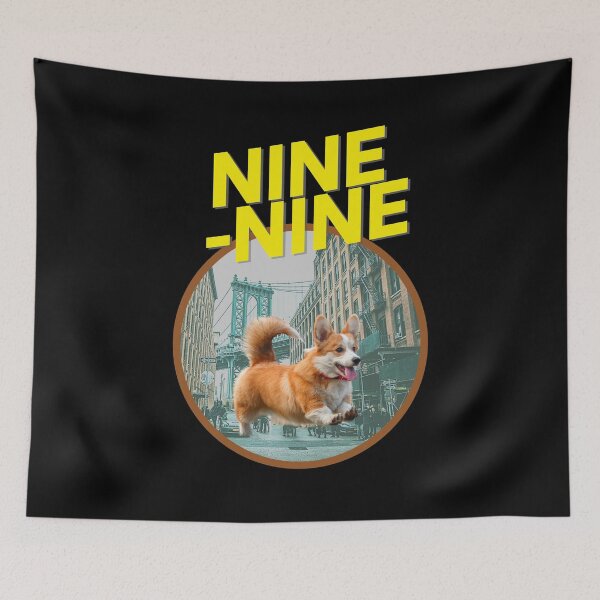 Item preview, Corgi in Brooklyn's 99th Precinct designed and sold by CassieNash.