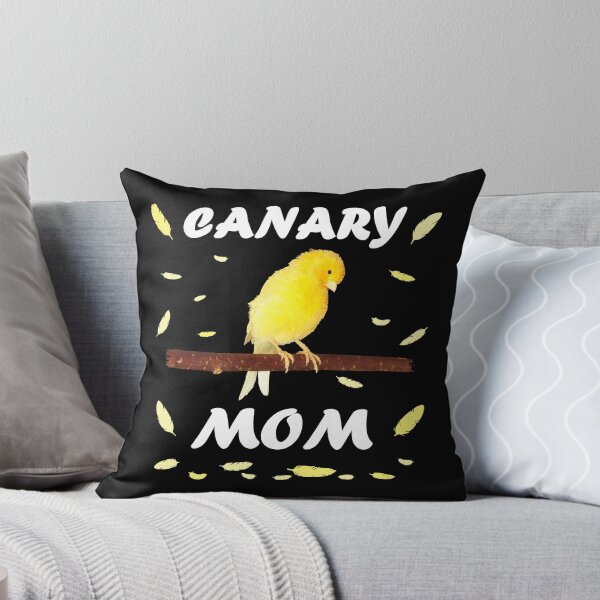 Item preview, yellow canary mum mom mum bird with feathers designed and sold by Denis Rösler.